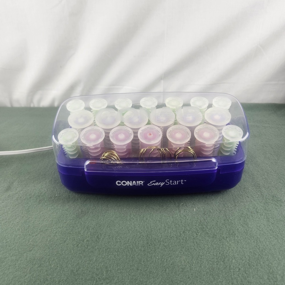 Tested Conair HS15R Easy Start Hot Rollers 20 Multi Sized
